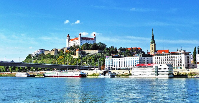 The beautiful blue Danube