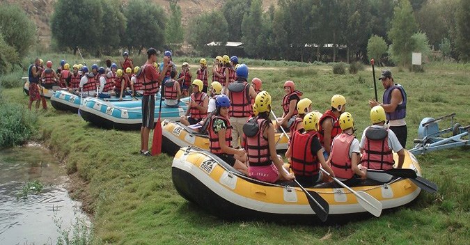Rafting in Assi River