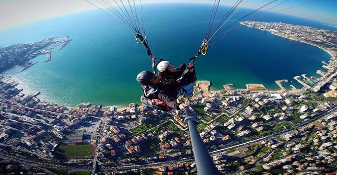 Paragliding in Jounieh